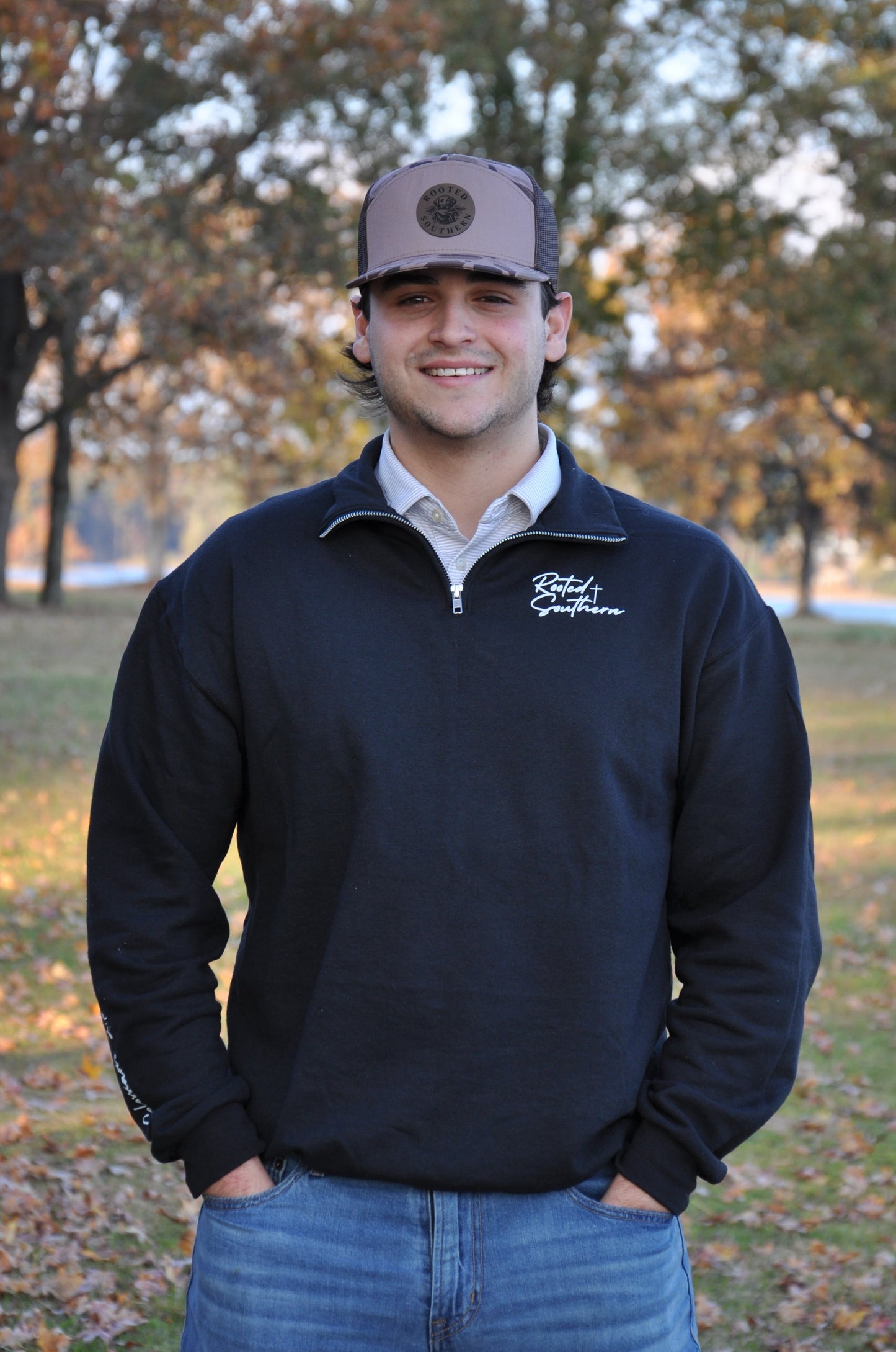 "Colossians 2:7" Quarter Zip