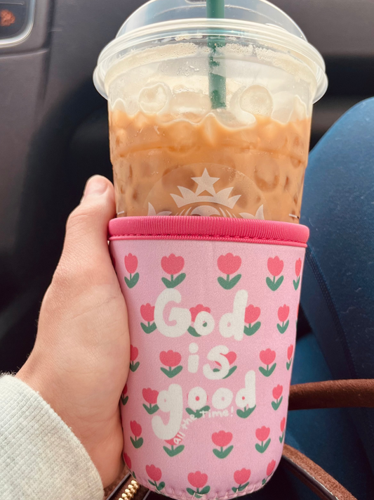 "In Bloom" Coffee Coozie