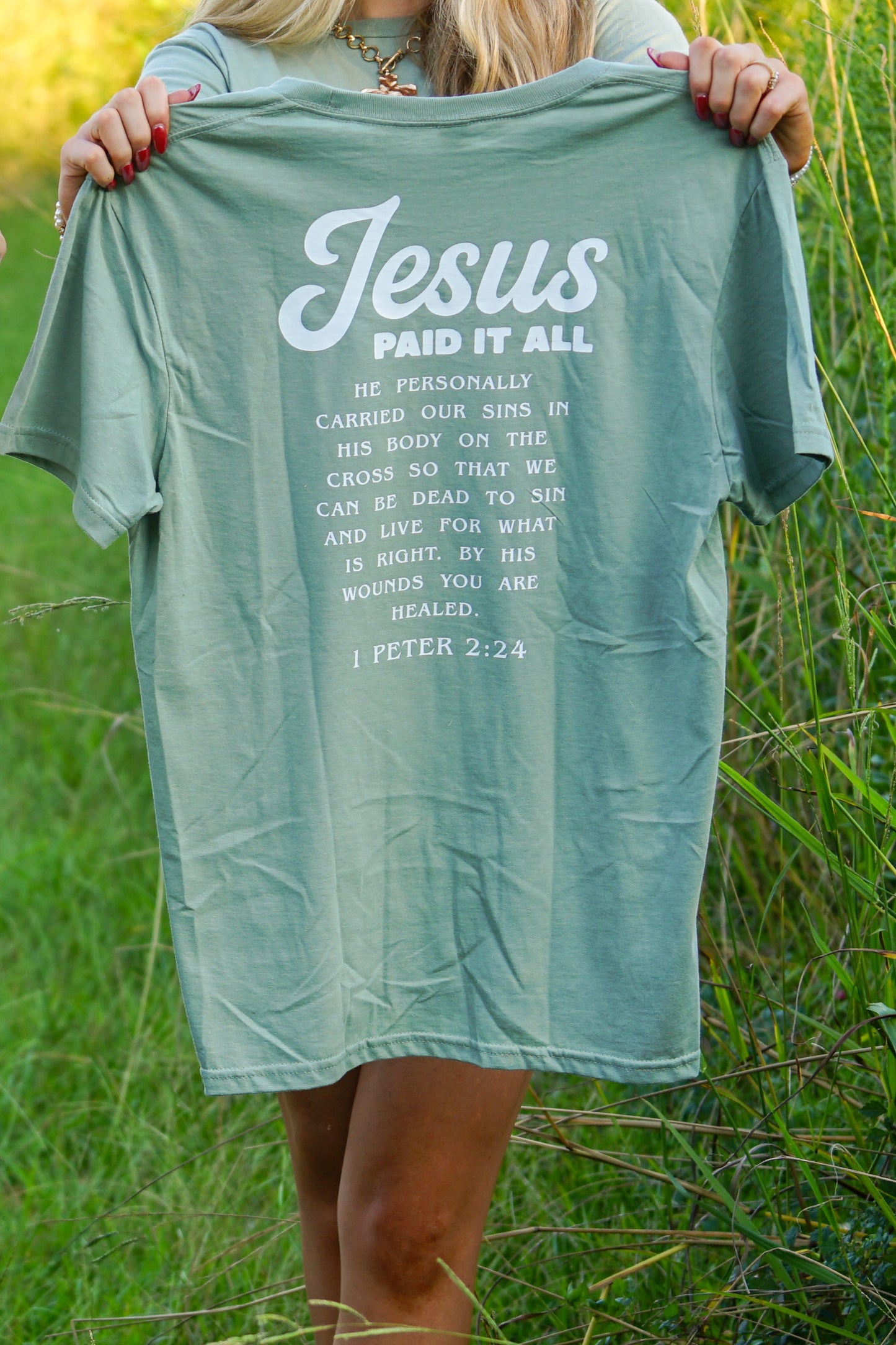 "Set Free" Tee - 1 Peter 2:24